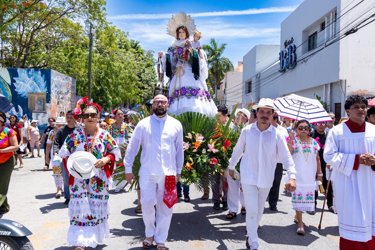 Comienzan las festividades en honor a la Virgen del Carmen, patrona de Playa del Carmen