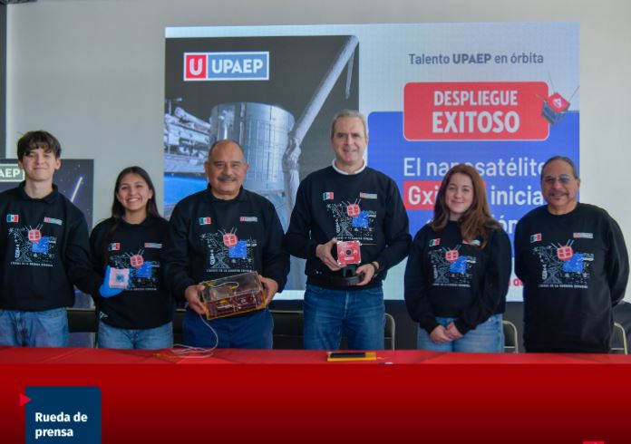 Estudiantes de la Universidad de Puebla lanzan un satélite para monitorizar volcanes