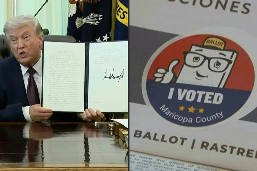 Donald Trump decreta reglas más estrictas para el voto por correo