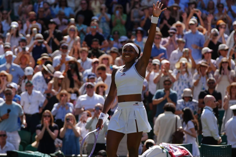 Coco Gauff vence a Jessica Pegula y avanza por primera vez a las semifinales de Wimbledon