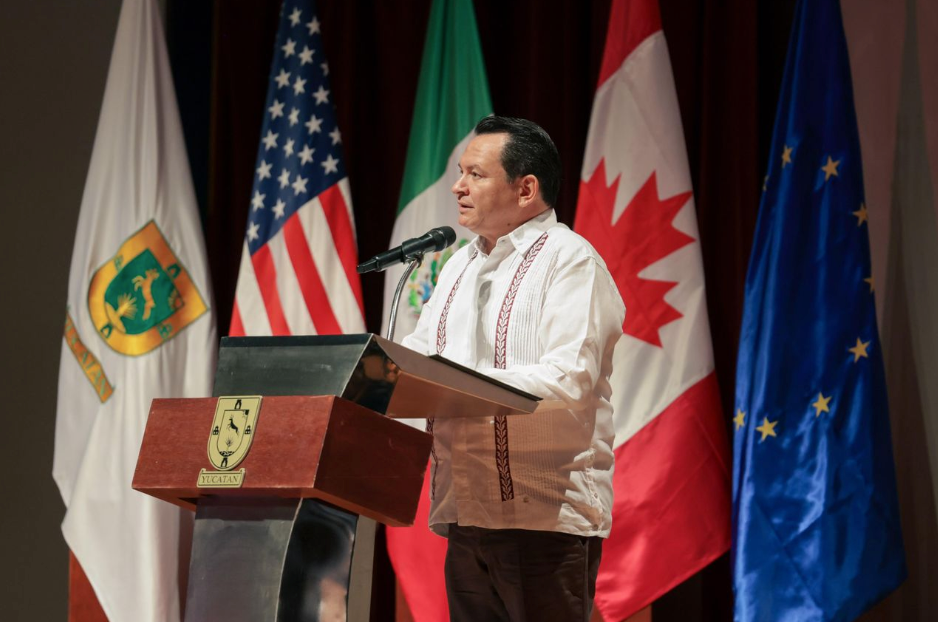 Díaz Mena refuerza la participación de Yucatán en procesos de integración económica internacional