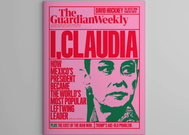 'The Guardian' califica a Sheinbaum como ''la líder de izquierda más popular del mundo''