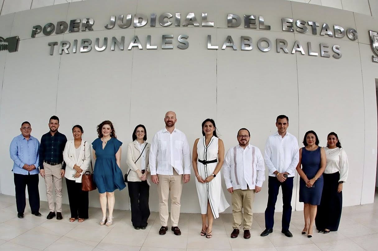 Poder Judicial de Yucatán y Gobierno de los EU fortalecen colaboración en materia de justicia laboral