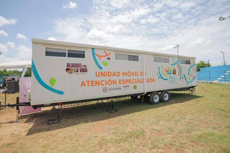 Yucatán activa unidades móviles YUYA para proteger a víctimas de violencia