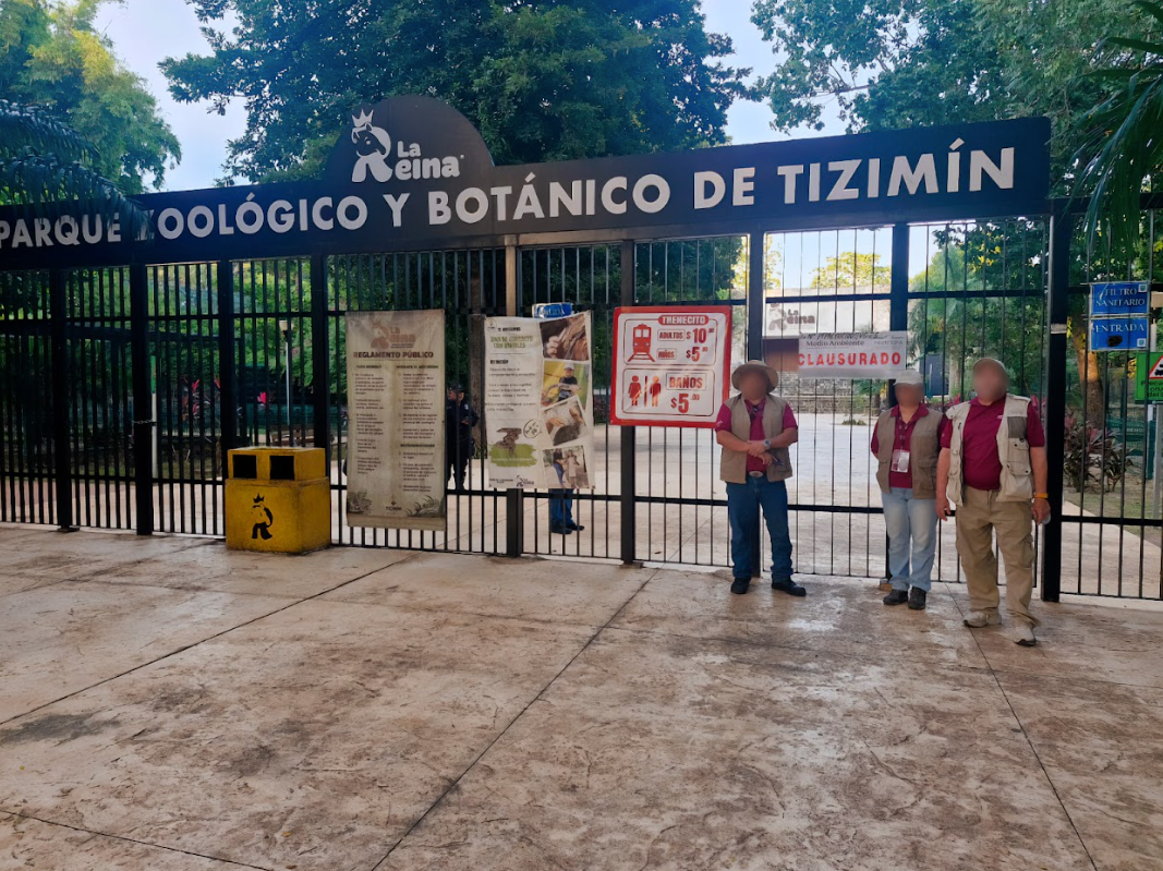 Profepa clausura zoológico La Reina, de Tizimín, por faltas al trato digno y respetuoso de los animales